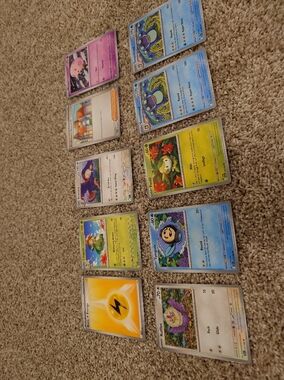 Pokemon Trading Cards- Includes 10 Excellent Condition Cards!